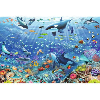 Colorful Underwater World 3000-Piece Jigsaw Puzzle by Ravensburger
