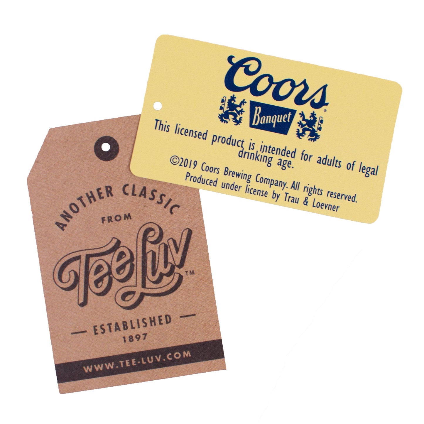 Coors Banquet Golden Colorado T-Shirt | Front & Back Print | Asphalt Gray | Made in USA