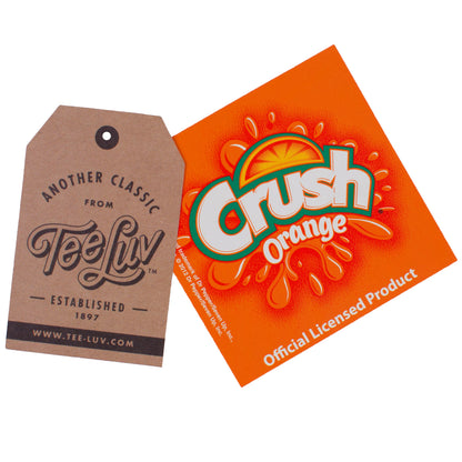 Orange Crush Soda T-Shirt | Distressed "Est. 1906" Logo | Orange Heather