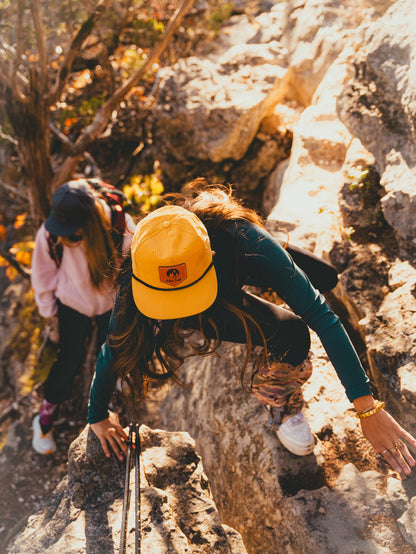 Pike Trail Rawhide Leather Patch Hat | Snapback | 6 Styles