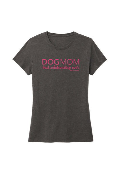 Dog is Good — Dog Mom T-Shirt | Women’s Crew Neck | Charcoal/Pink or Charcoal/Teal | S–3XL