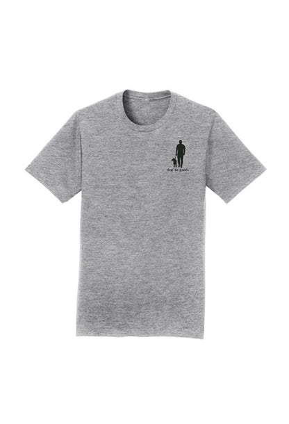 Dog is Good — Real Men Love Dogs T-Shirt | Front & Back Graphic | 90/10 Cotton-Poly | Unisex | S–3XL