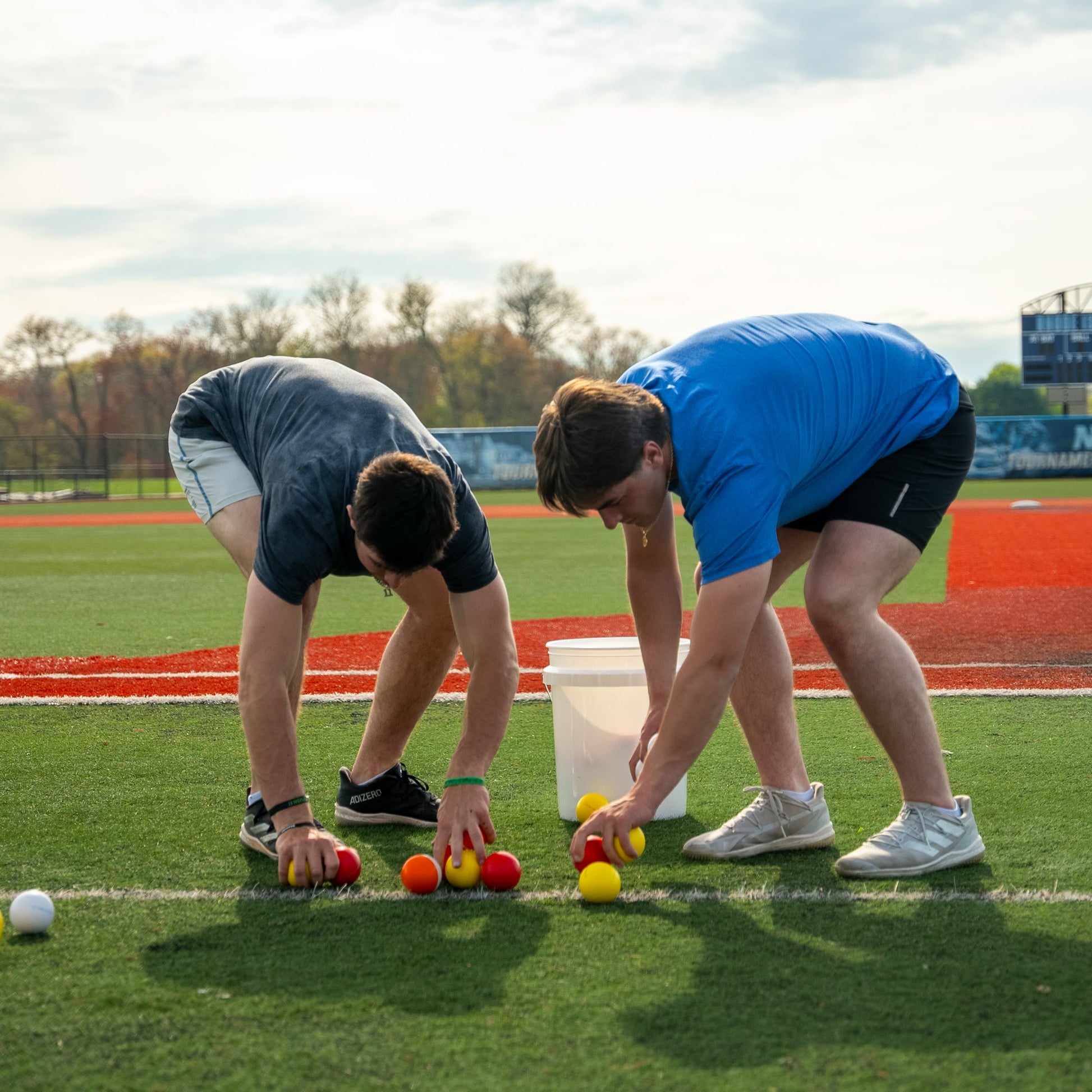 Red Smushballs Training Baseballs - Niksstuff