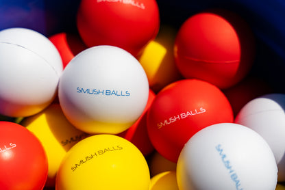 Red Smushballs Training Baseballs - Niksstuff
