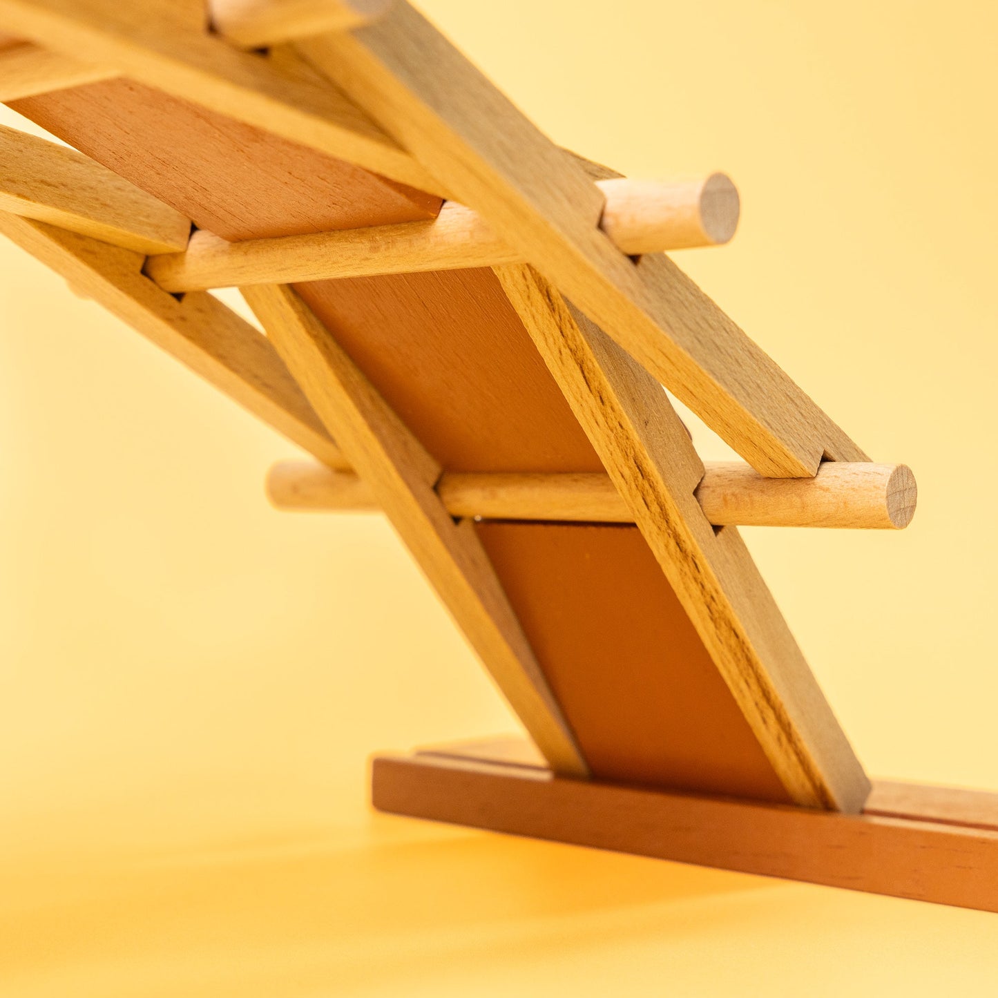 DIY Leonardo da Vinci Self-Supporting Bridge Kit | STEM Engineering | Wooden Arch Bridge Model