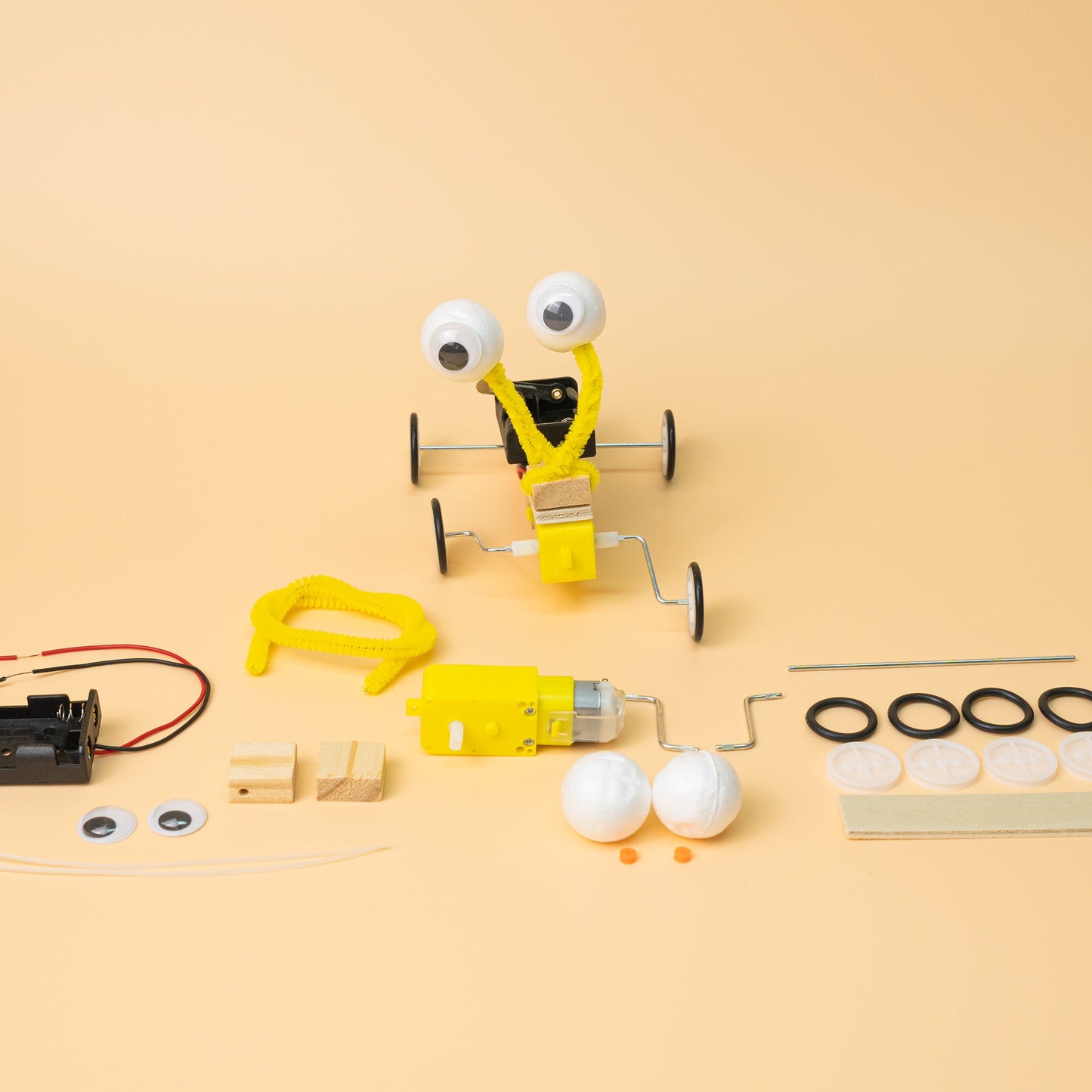 Bug Robot DIY Kit | Robotics STEM Toy for Kids Ages 6+ - Niksstuff