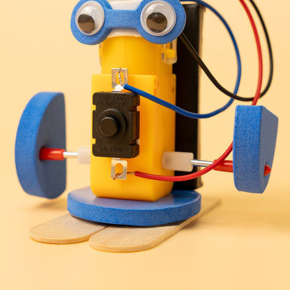 Big Foot Robot DIY Kit | Educational STEM Toy for Kids Ages 8+ - Niksstuff