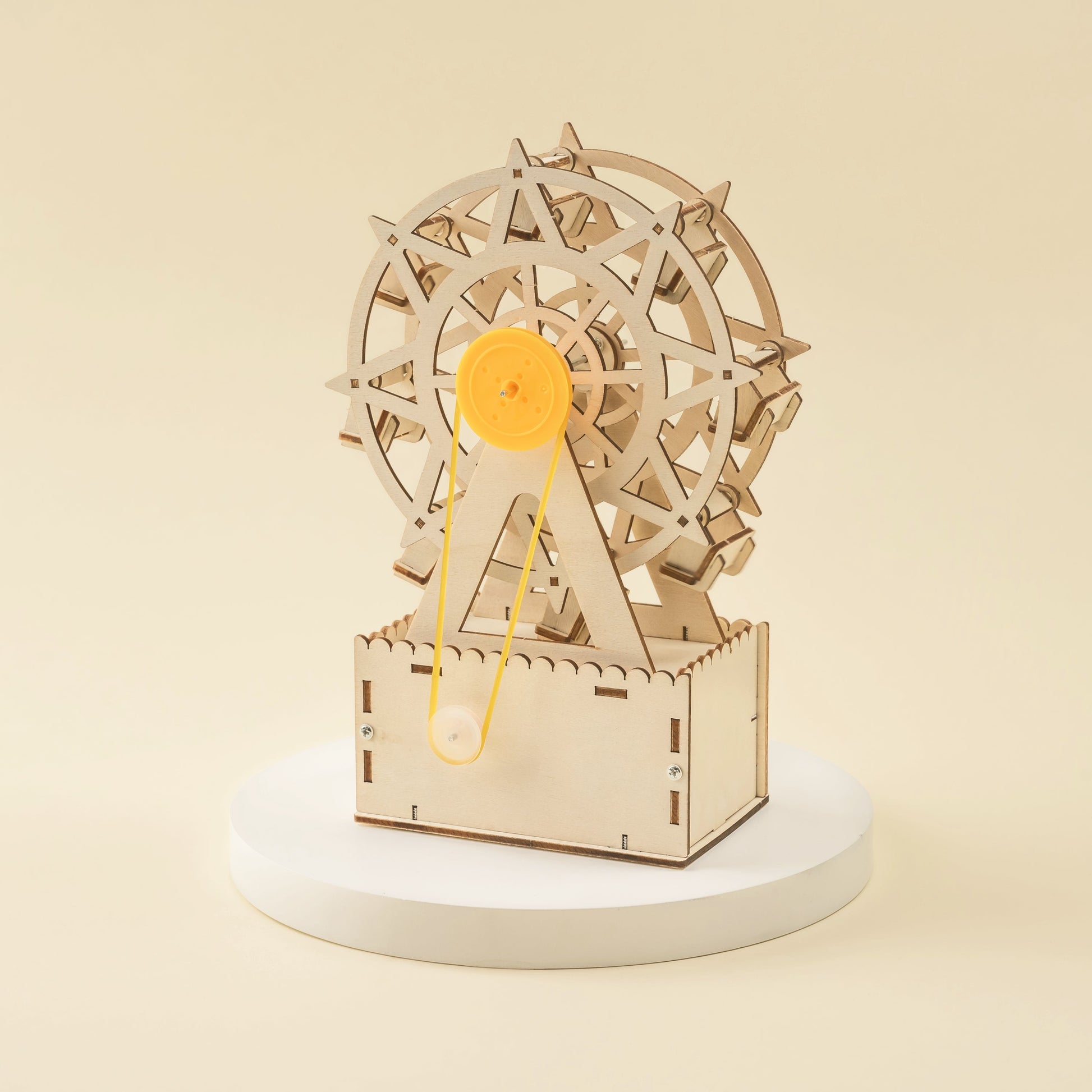 Music Box Ferris Wheel DIY Kit | Mechanical Music STEM Toy Ages 8+ - Niksstuff