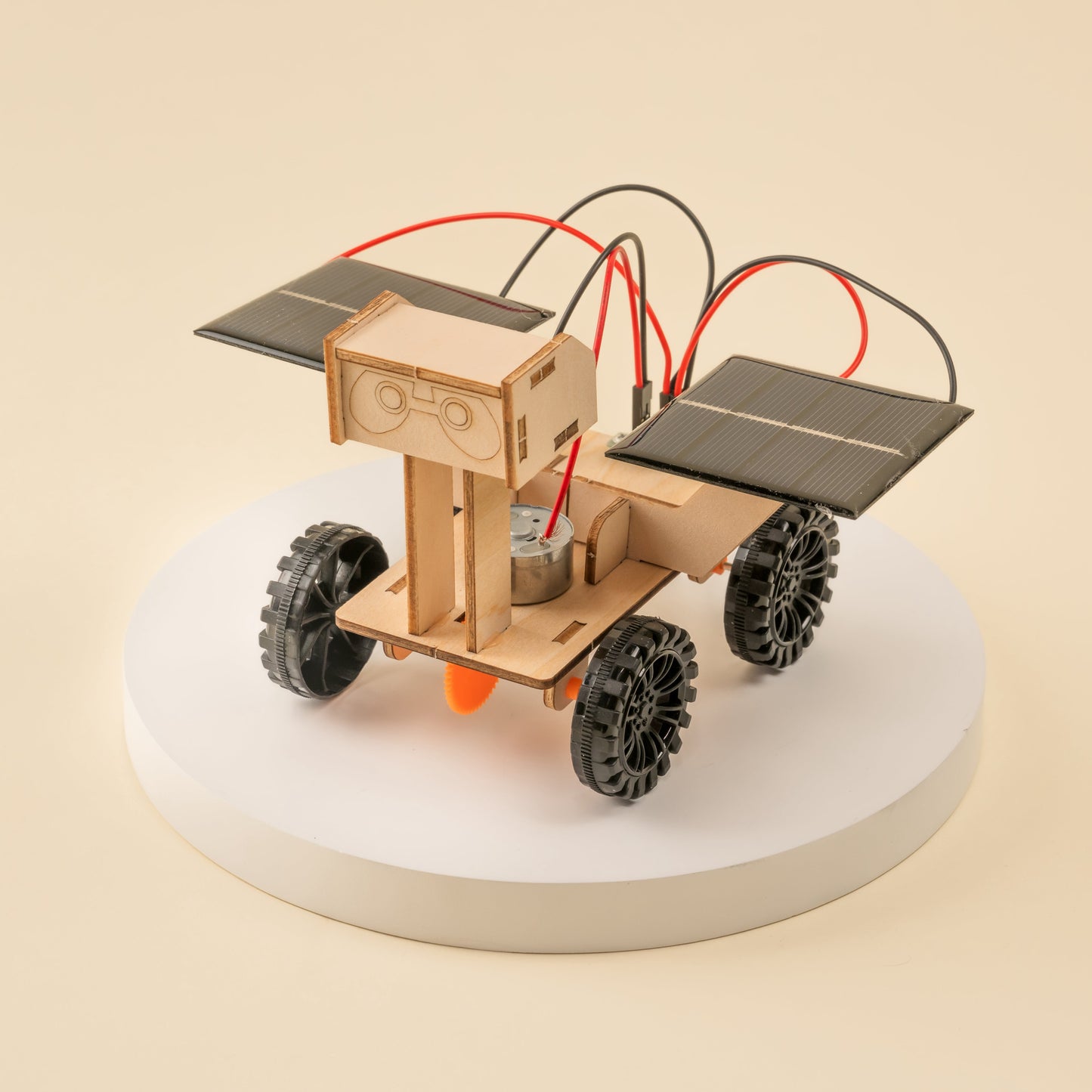 Solar Mars Rover DIY Kit | Space & Clean Energy STEM Toy Ages 8+ - Niksstuff