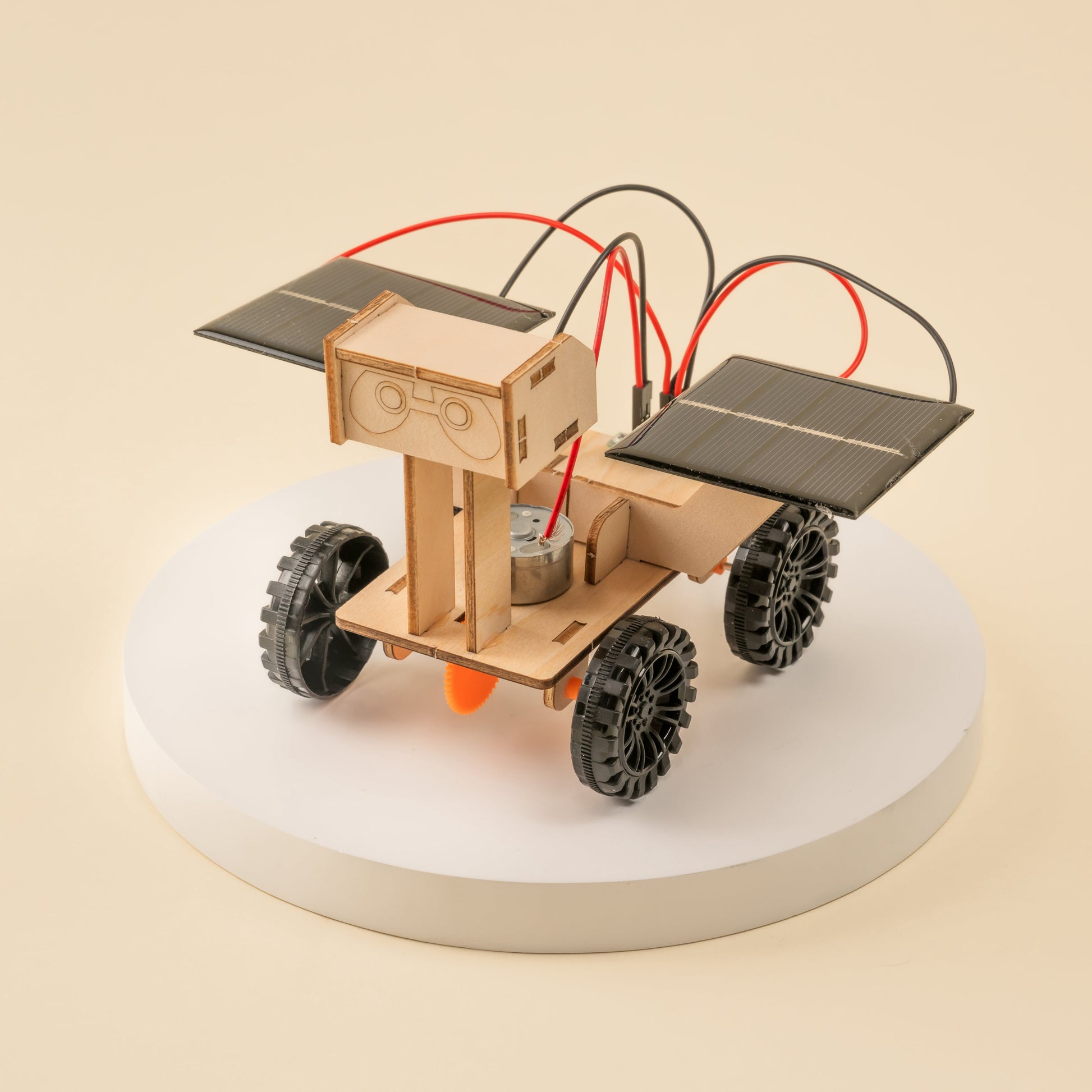 Solar Mars Rover DIY Kit | Space & Clean Energy STEM Toy Ages 8+ - Niksstuff