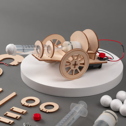 Cannon DIY Kit | Educational STEM Toy for Kids Ages 8+ - Niksstuff
