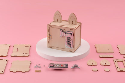Combination Lock Box DIY Kit | STEM Toy & Phone Holder for Kids 8+ - Niksstuff