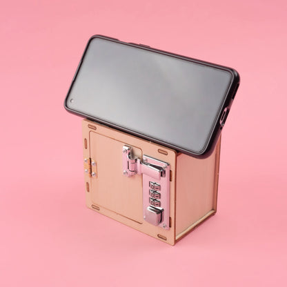 Combination Lock Box DIY Kit | STEM Toy & Phone Holder for Kids 8+ - Niksstuff