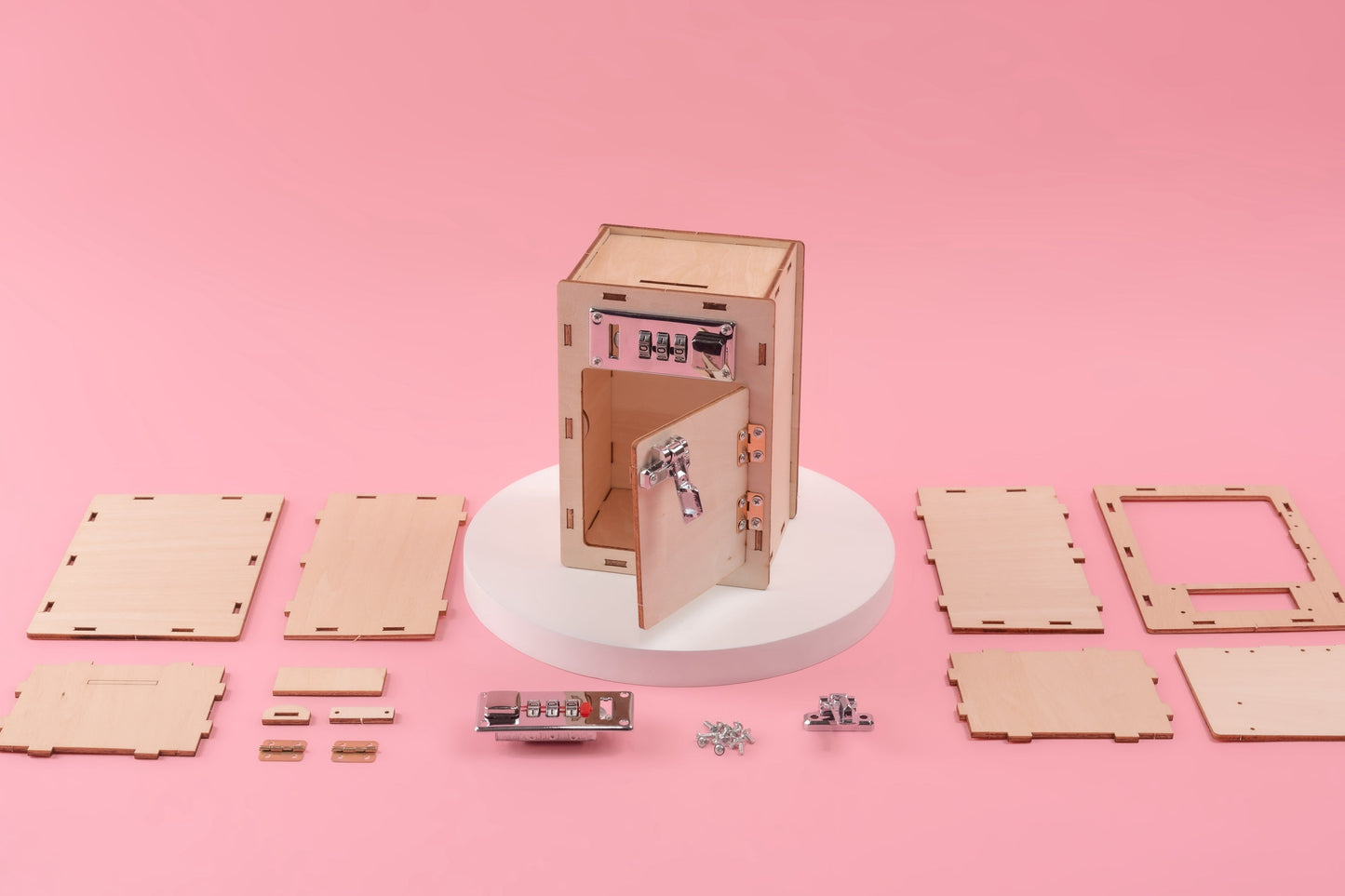Combination Lock Box DIY Kit | Mechanical Engineering STEM Toy 8+ - Niksstuff