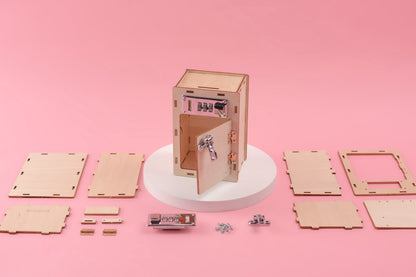Combination Lock Box DIY Kit | Mechanical Engineering STEM Toy 8+ - Niksstuff