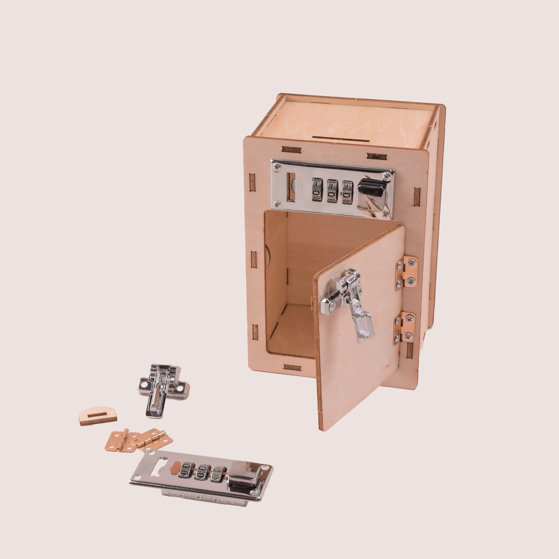 Combination Lock Box DIY Kit | Mechanical Engineering STEM Toy 8+ - Niksstuff