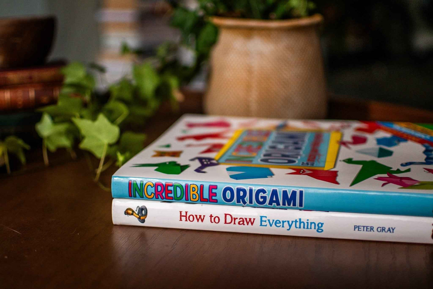 Creative Kids Activity Book Bundle | Origami & Drawing | 2-Book Set