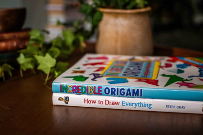 Creative Kids Activity Book Bundle | Origami & Drawing | 2-Book Set
