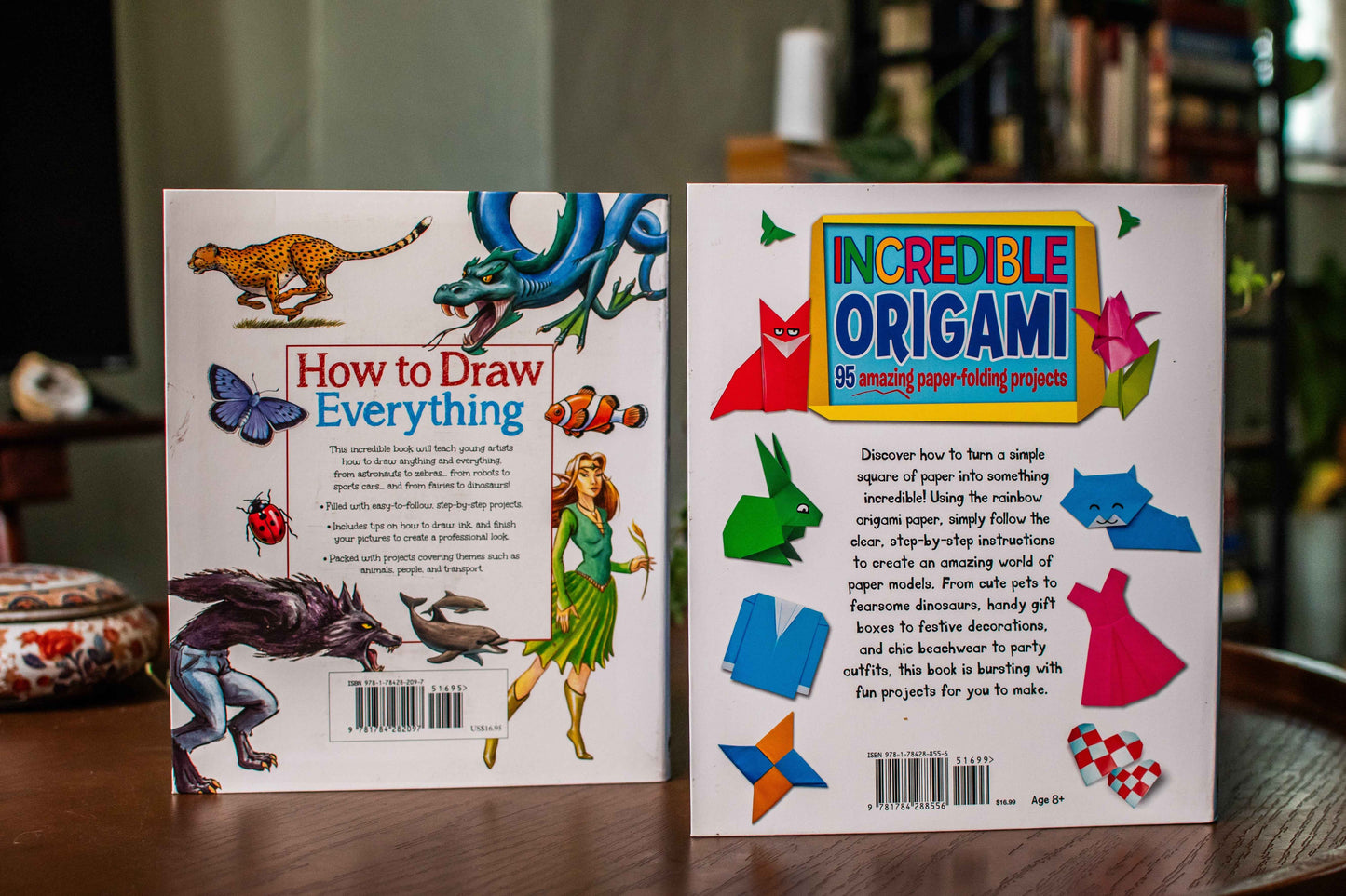 Creative Kids Activity Book Bundle | Origami & Drawing | 2-Book Set