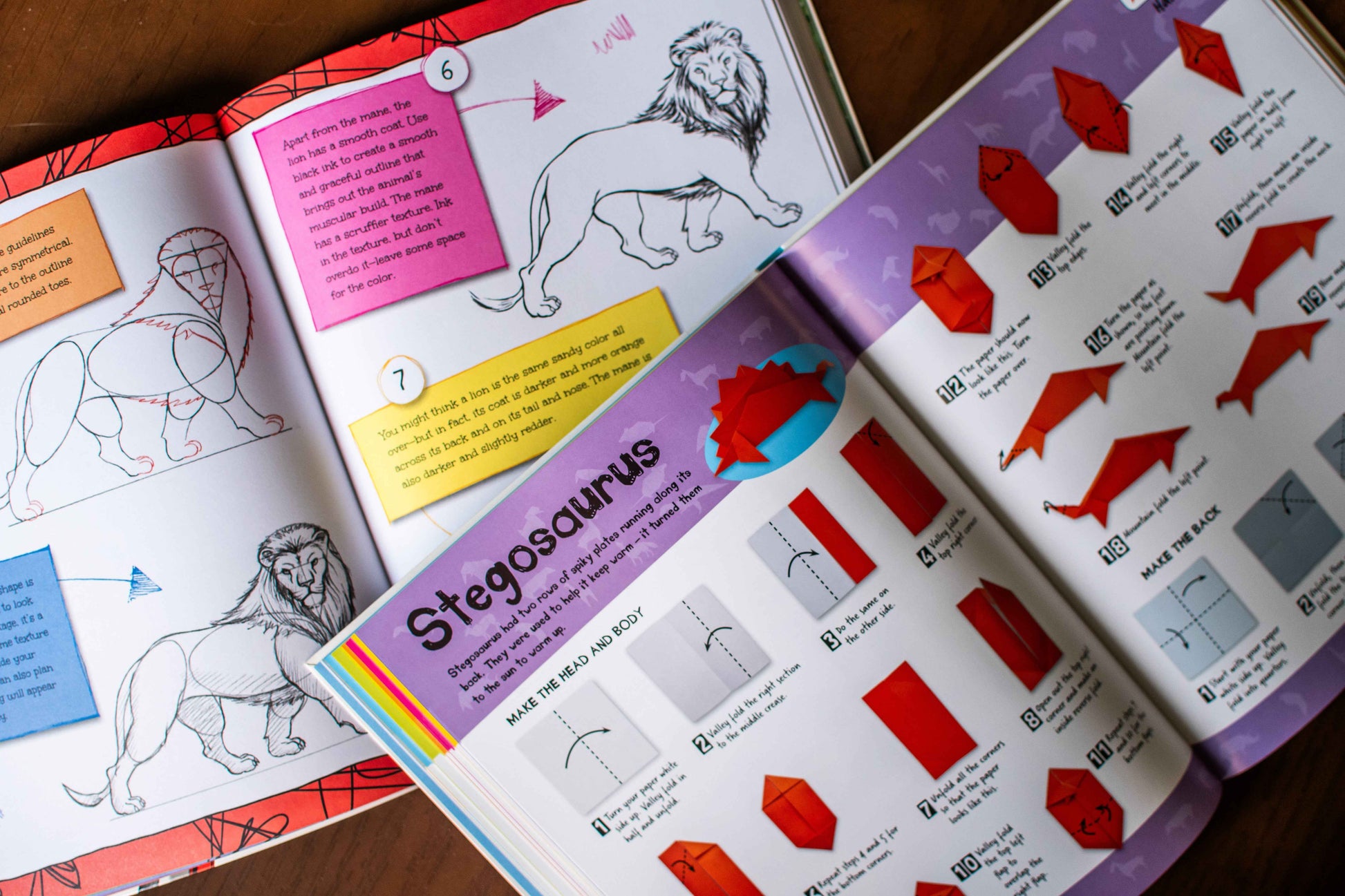 Creative Kids Activity Book Bundle | Origami & Drawing | 2-Book Set