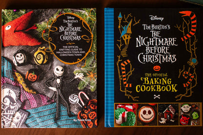 Disney Nightmare Before Christmas Knitting & Baking Book Bundle