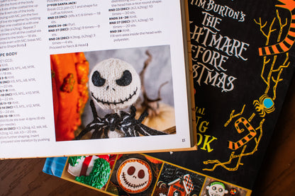 Disney Nightmare Before Christmas Knitting & Baking Book Bundle