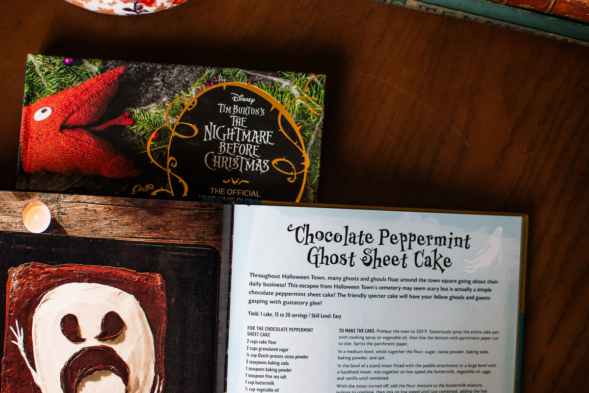 Disney Nightmare Before Christmas Knitting & Baking Book Bundle