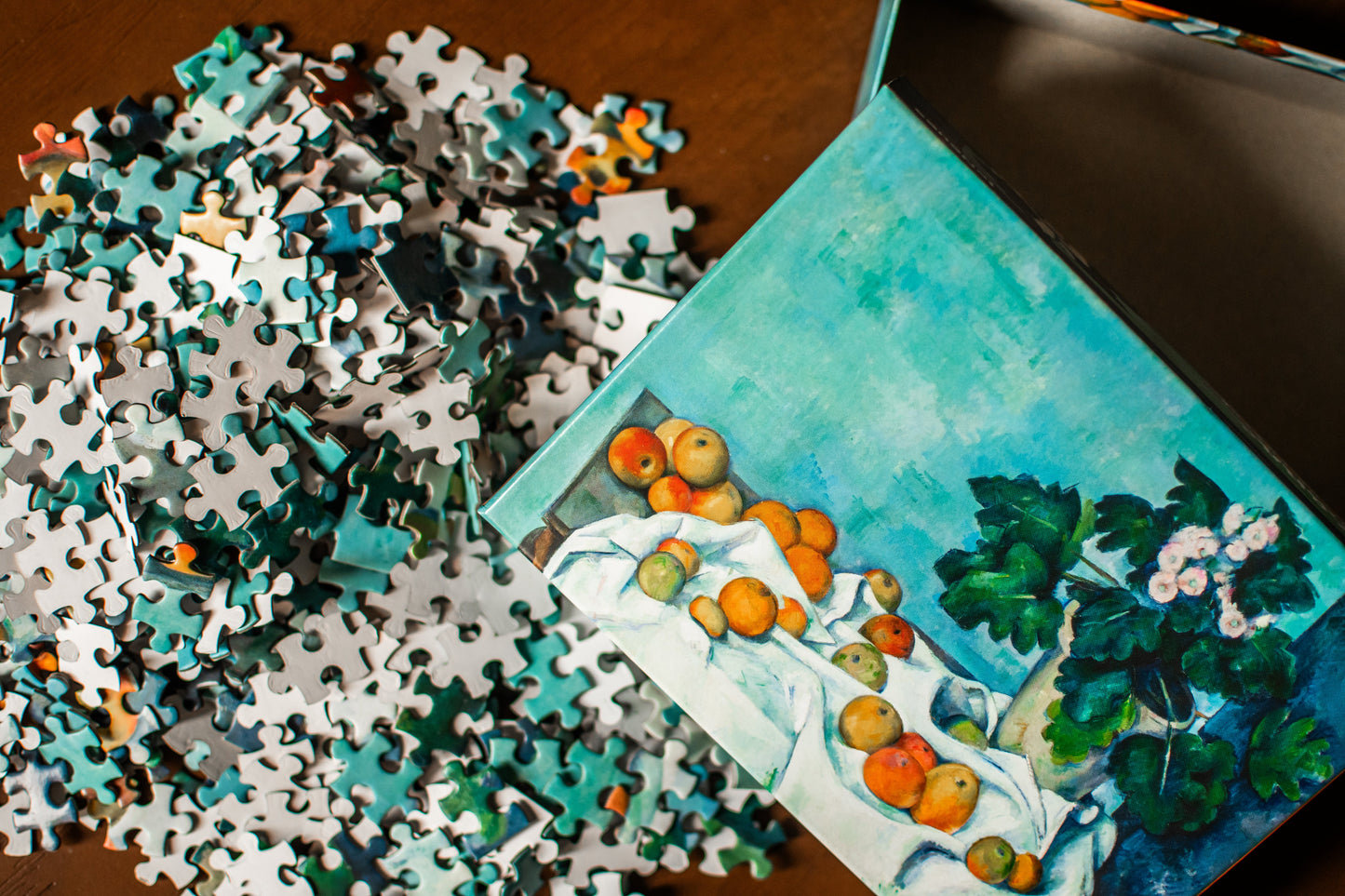 Still Life with Apples 500-Piece Puzzle | Paul Cézanne | teNeues