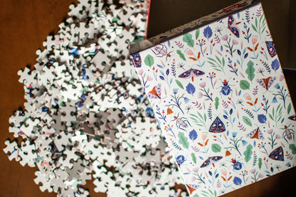 Blooms & Beetles 500-Piece Puzzle | Flora Waycott | teNeues