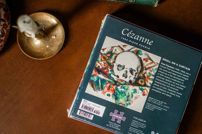 Skull on a Curtain 1,000-Piece Puzzle | Paul Cézanne | teNeues