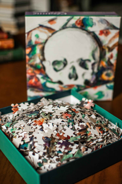 Skull on a Curtain 1,000-Piece Puzzle | Paul Cézanne | teNeues