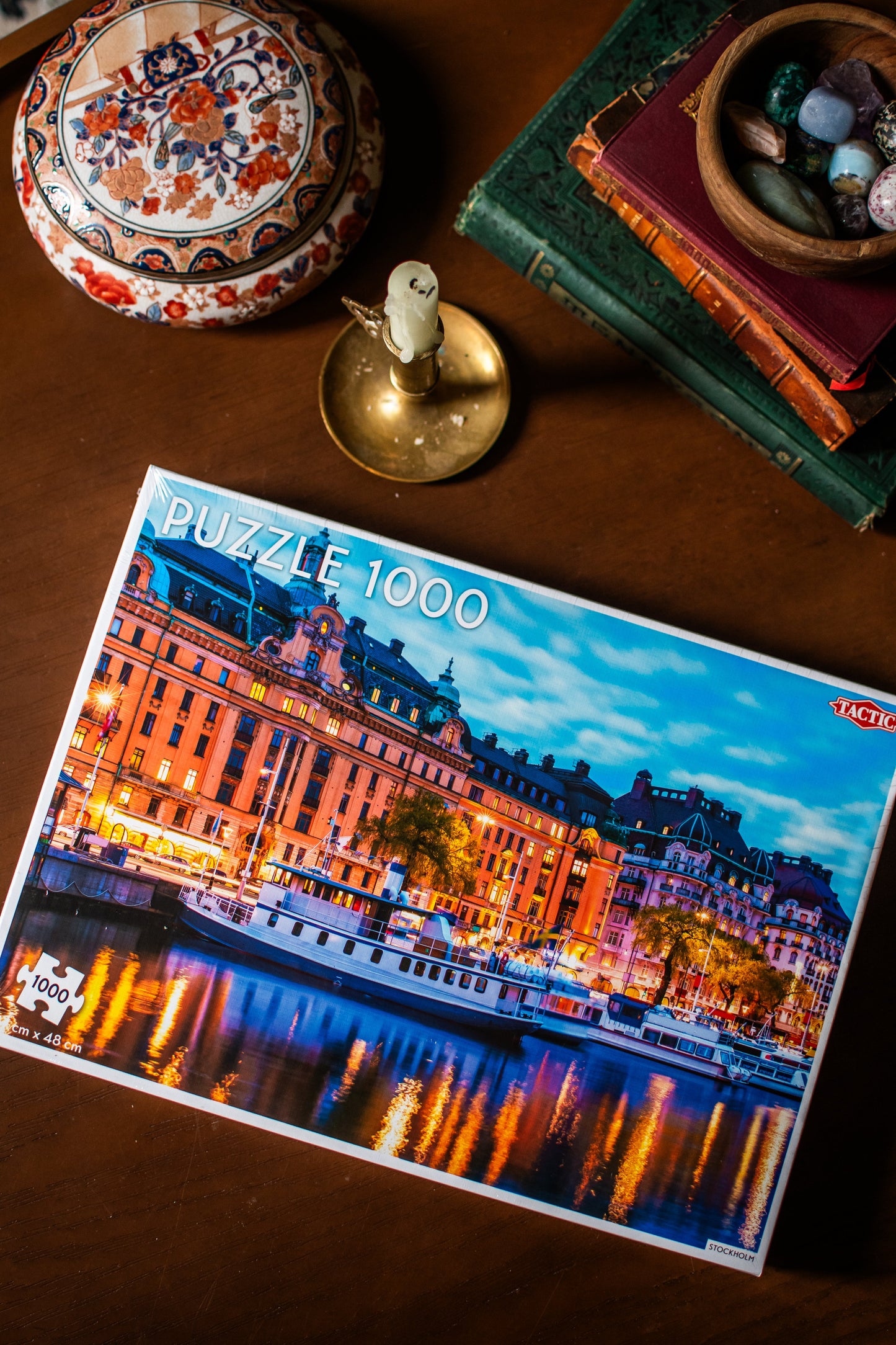Stockholm Harbor 1,000-Piece Jigsaw Puzzle | Puzzle Lovers by Tactic | 67 × 48 cm