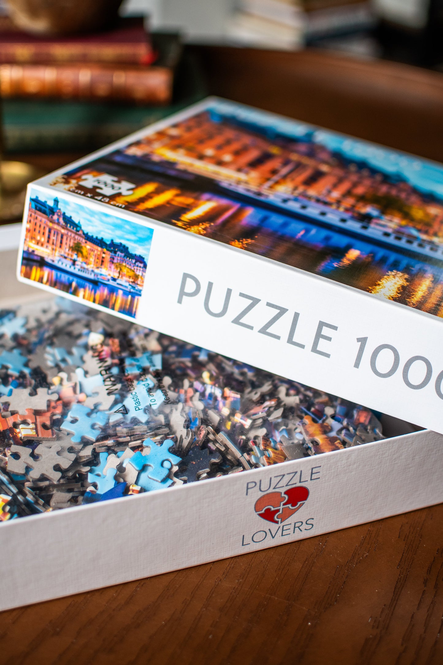 Stockholm Harbor 1,000-Piece Jigsaw Puzzle | Puzzle Lovers by Tactic | 67 × 48 cm