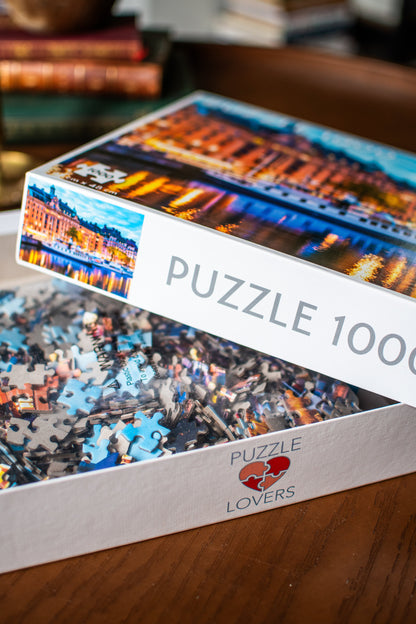 Stockholm Harbor 1,000-Piece Jigsaw Puzzle | Puzzle Lovers by Tactic | 67 × 48 cm