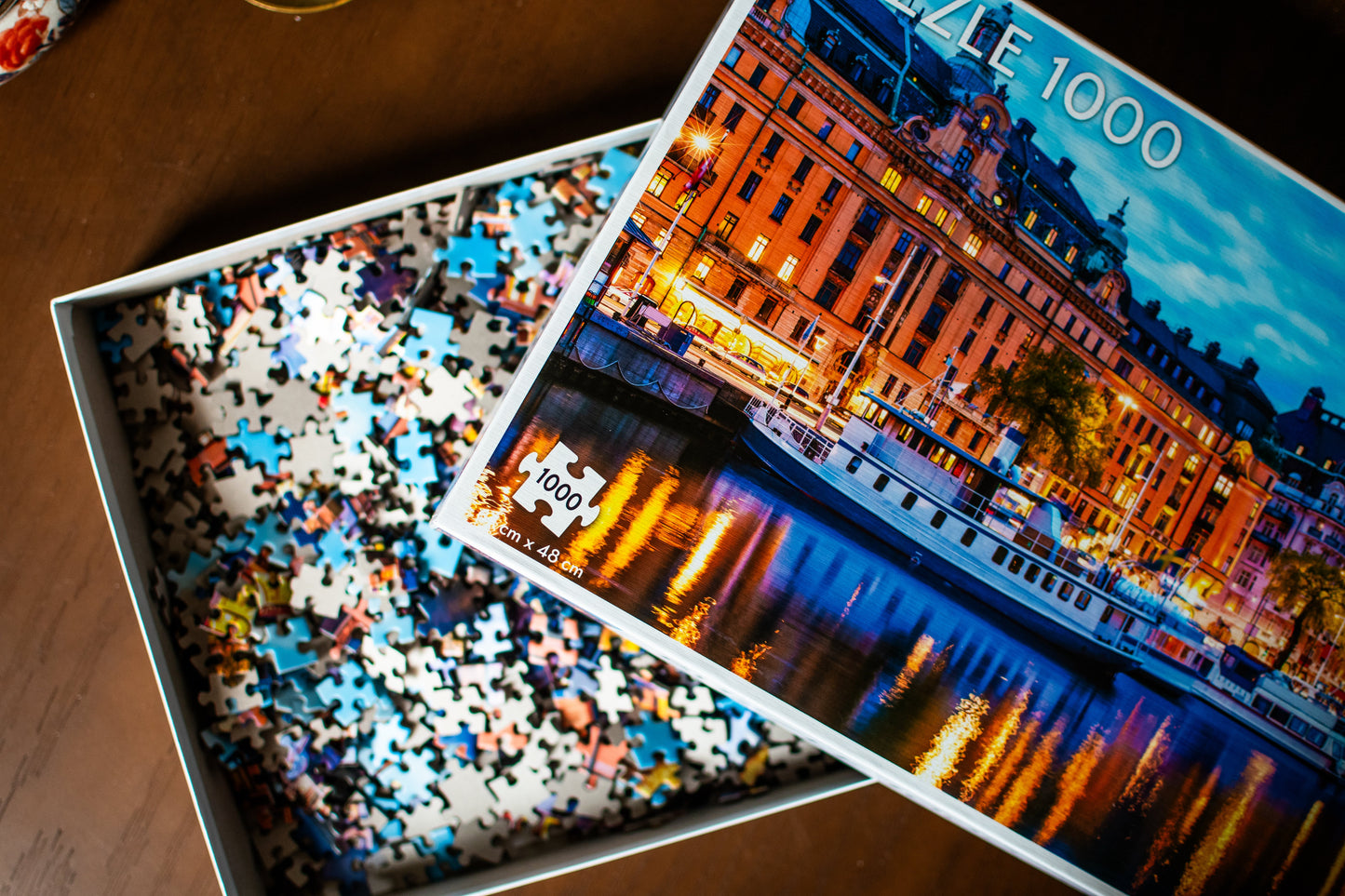 Stockholm Harbor 1,000-Piece Jigsaw Puzzle | Puzzle Lovers by Tactic | 67 × 48 cm