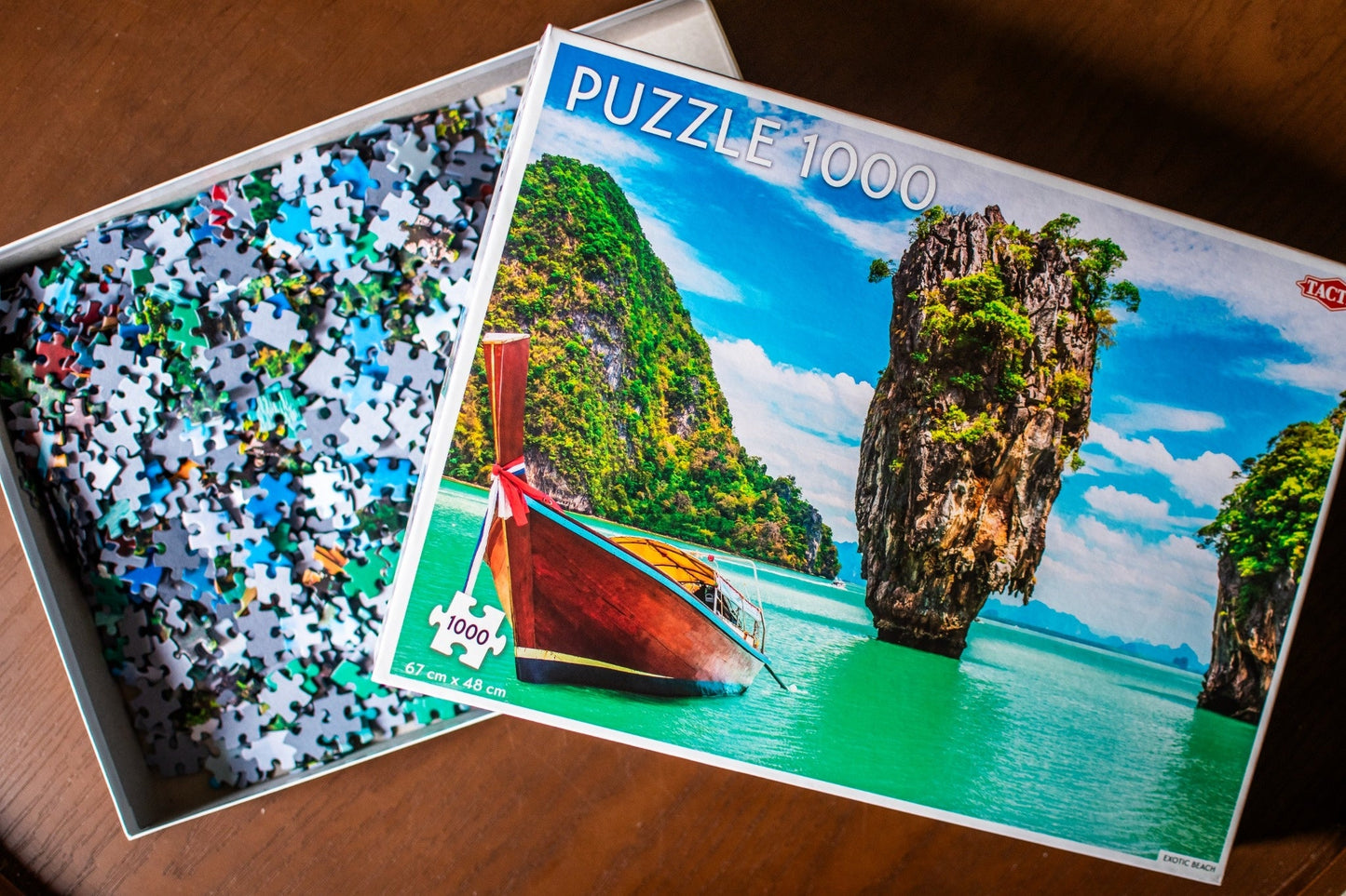 Exotic Beach 1,000-Piece Jigsaw Puzzle | Puzzle Lovers by Tactic | 67 × 48 cm