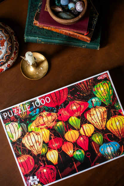 Colorful Lanterns 1,000-Piece Jigsaw Puzzle | Puzzle Lovers by Tactic | 67 × 48 cm