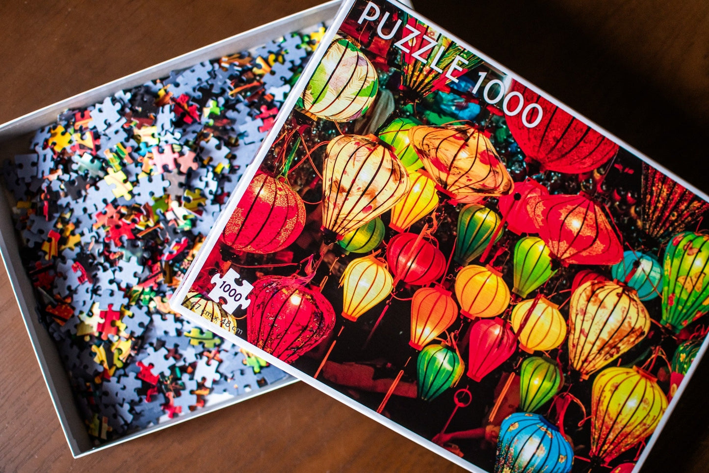 Colorful Lanterns 1,000-Piece Jigsaw Puzzle | Puzzle Lovers by Tactic | 67 × 48 cm