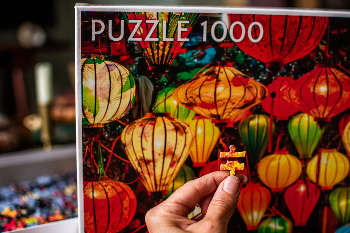 Colorful Lanterns 1,000-Piece Jigsaw Puzzle | Puzzle Lovers by Tactic | 67 × 48 cm