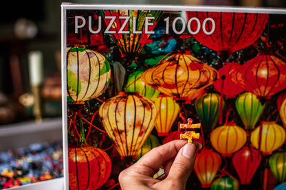 Colorful Lanterns 1,000-Piece Jigsaw Puzzle | Puzzle Lovers by Tactic | 67 × 48 cm