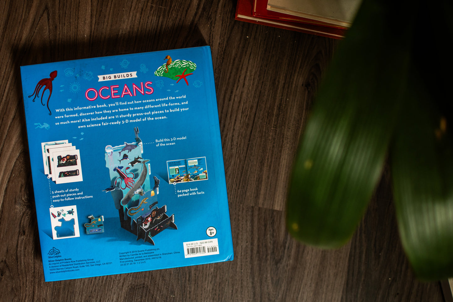 Big Builds: Oceans – Interactive STEM Book & 3D Ocean Model | Ages 8+ | Press-Out Pieces