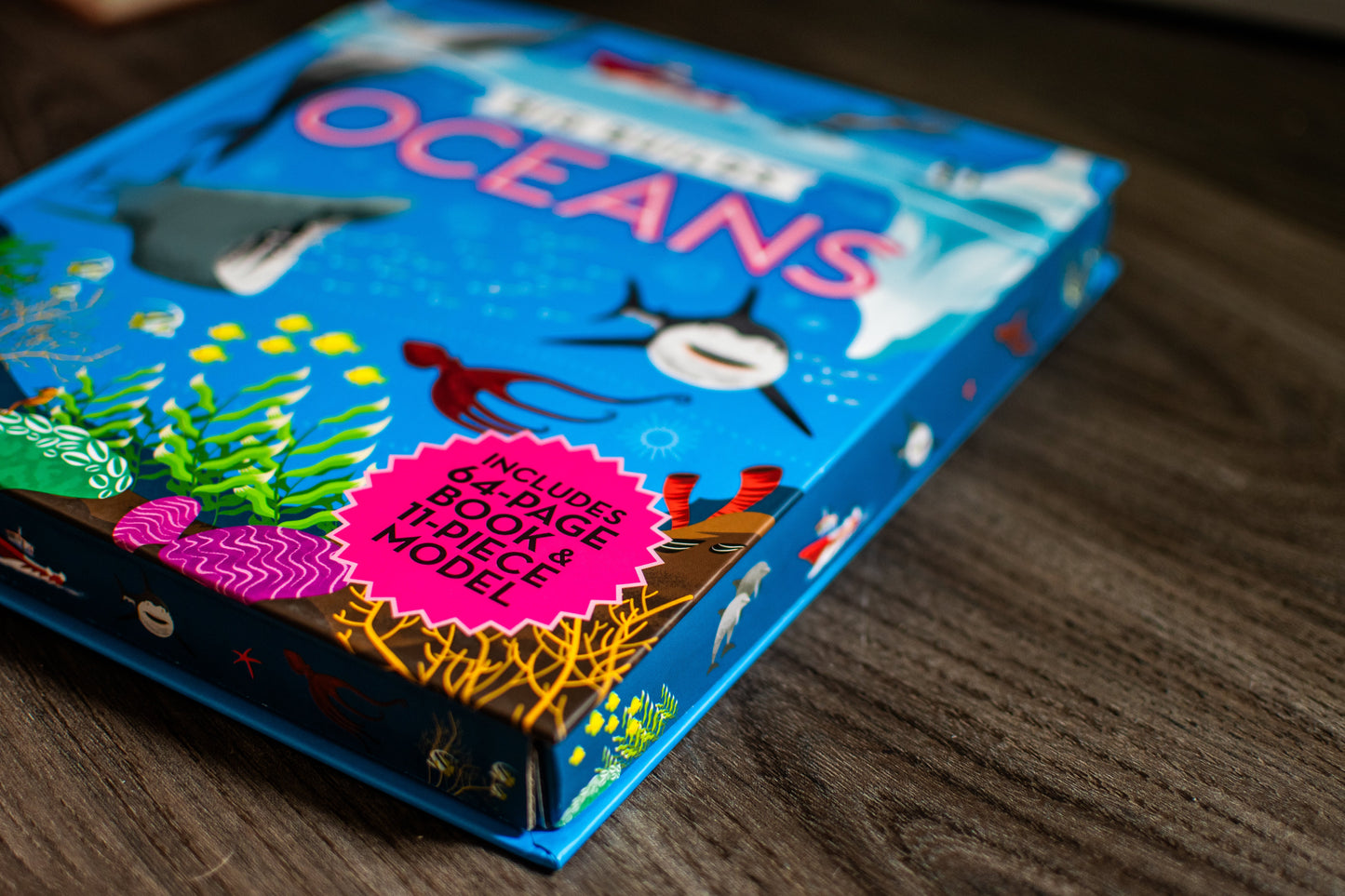 Big Builds: Oceans – Interactive STEM Book & 3D Ocean Model | Ages 8+ | Press-Out Pieces