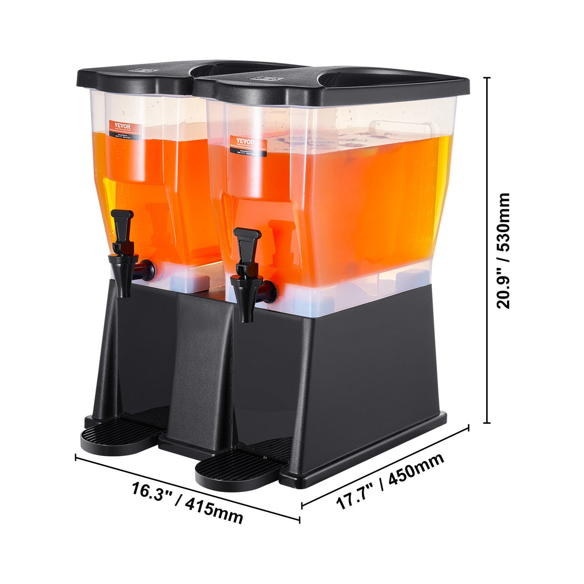 3 Gallon Beverage Dispenser with Stand, Spigot & Lid