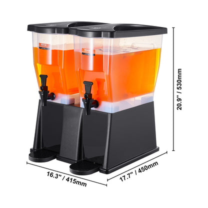 3 Gallon Beverage Dispenser with Stand, Spigot & Lid