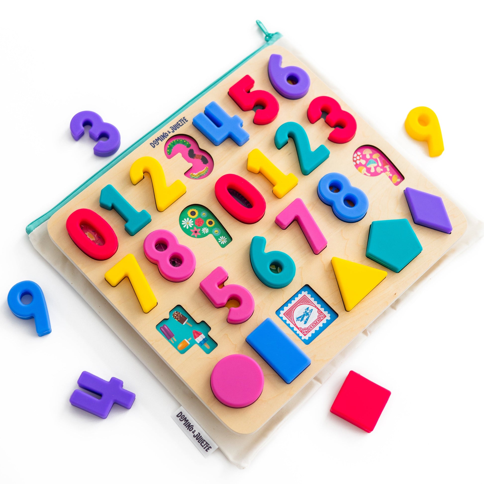 123 Find & Fit Puzzle by Domino & Juliette - Niksstuff