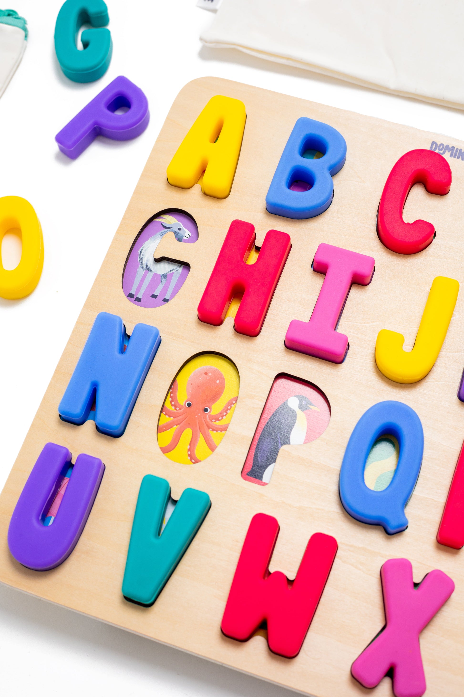 ABC Find & Fit Puzzle by Domino & Juliette - Niksstuff