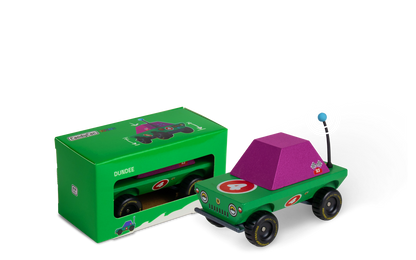DunDee Adventure Truck | Candylab CANDYCAR TOONS Toy Car | Wooden & Diecast | Ages 3+ | Collectible - Niksstuff