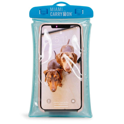 IPX8 Floating Waterproof Phone Bag | Up to 82 ft | Miami Carry On - Niksstuff
