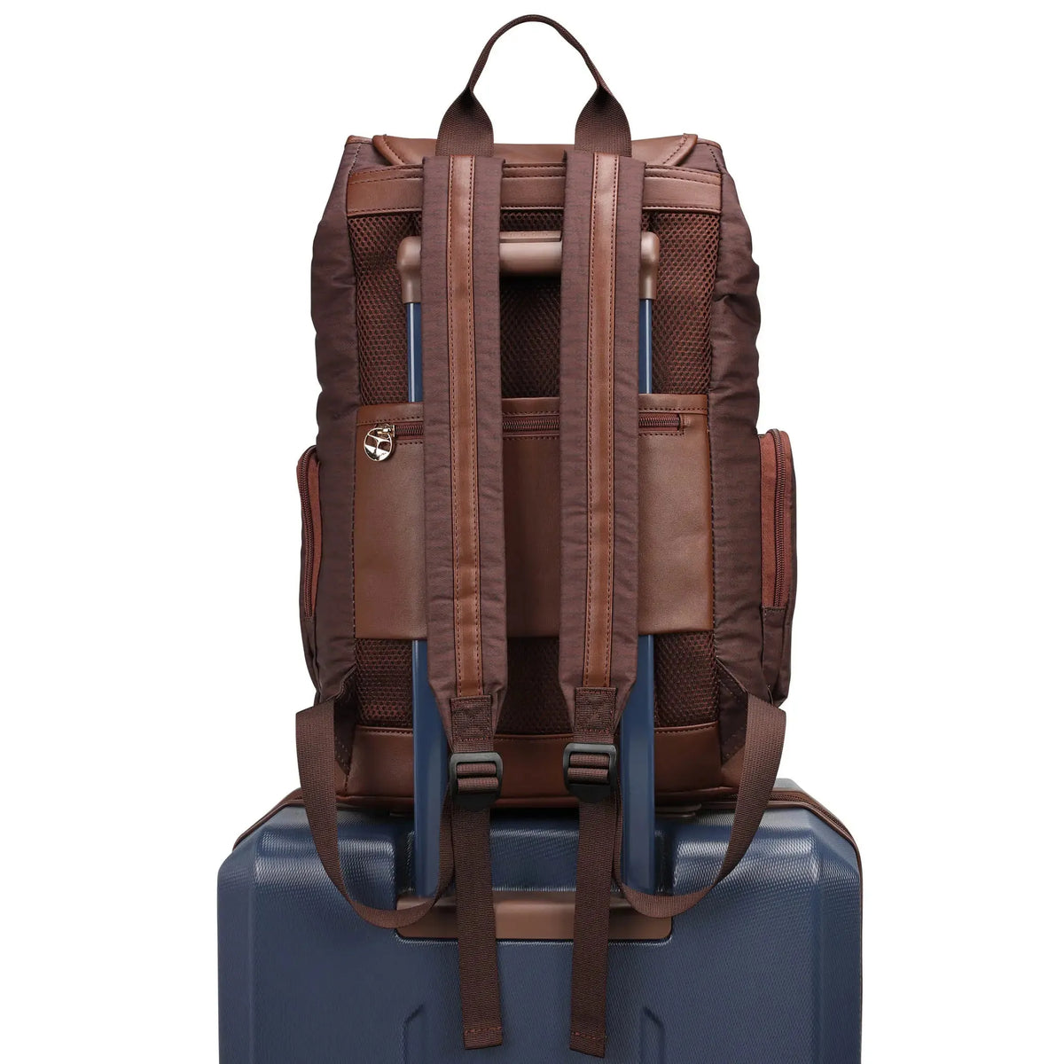 ELLE Eleganza 25L Monogram Backpack