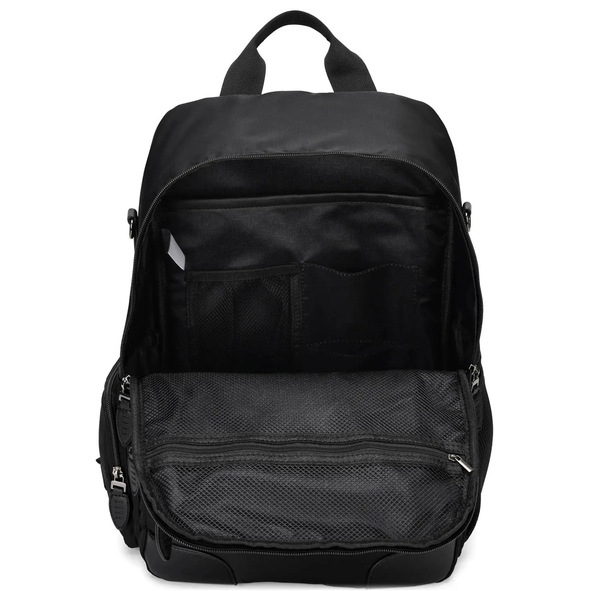 ELLE Voyage 20L Twill and Vegan Leather Backpack